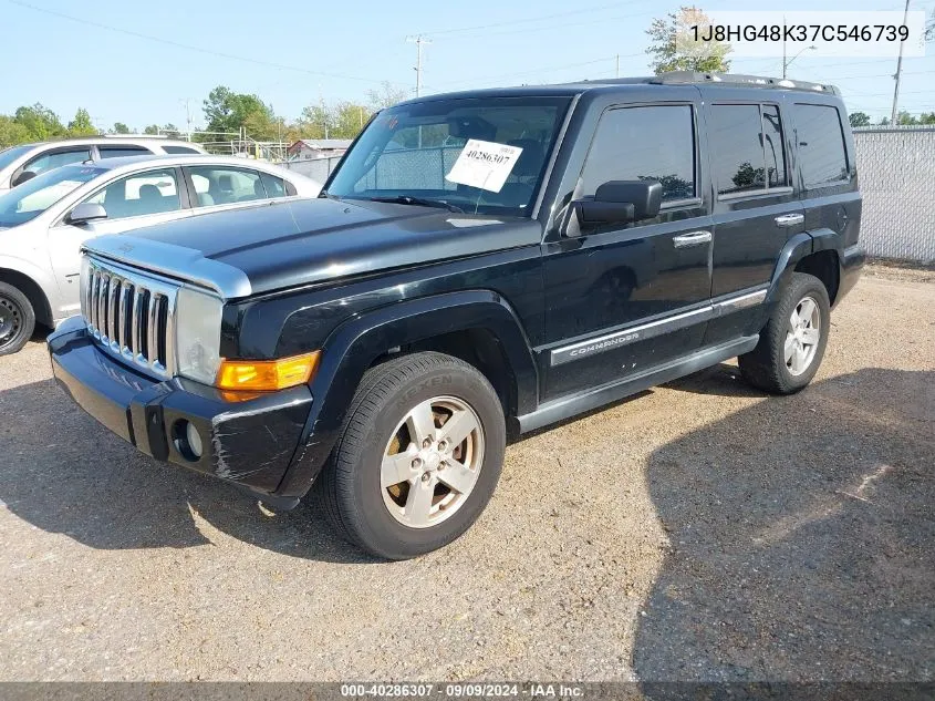 1J8HG48K37C546739 2007 Jeep Commander Sport