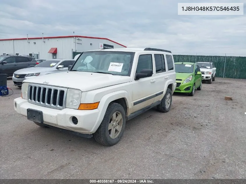 2007 Jeep Commander Sport VIN: 1J8HG48K57C546435 Lot: 40358167