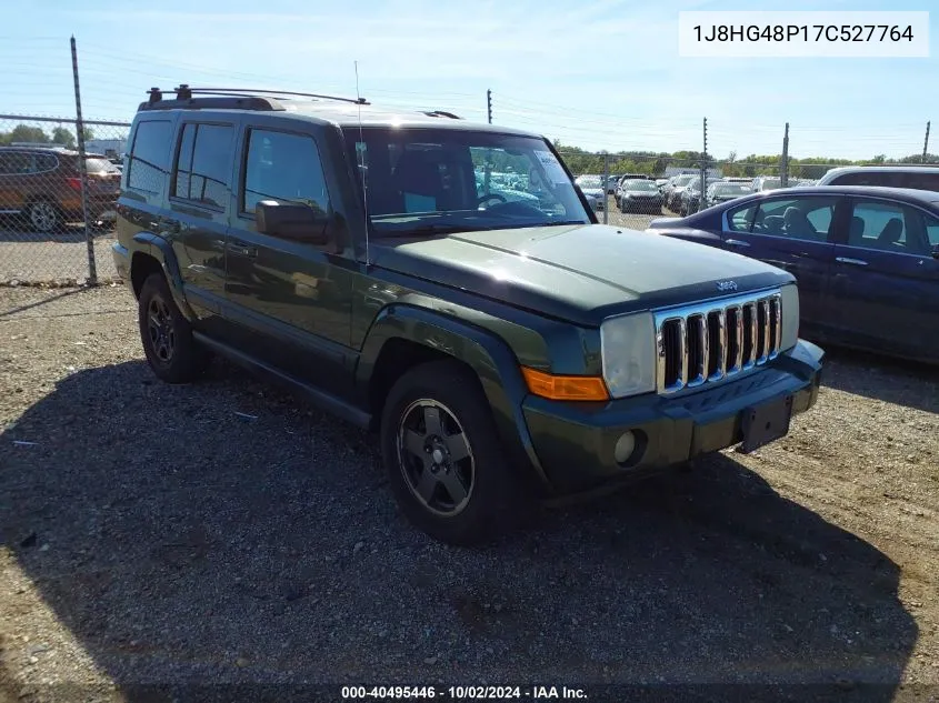 1J8HG48P17C527764 2007 Jeep Commander Sport