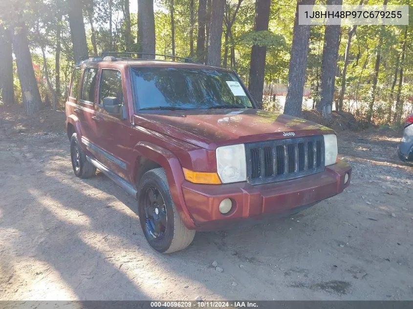 2007 Jeep Commander Sport VIN: 1J8HH48P97C679255 Lot: 40596209