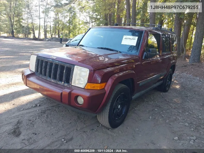 2007 Jeep Commander Sport VIN: 1J8HH48P97C679255 Lot: 40596209