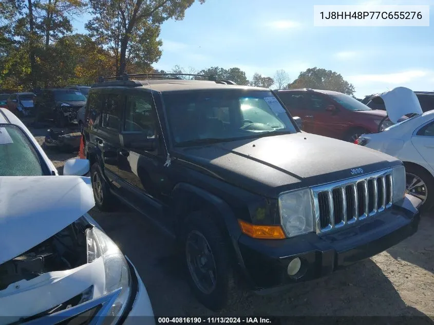 2007 Jeep Commander Sport VIN: 1J8HH48P77C655276 Lot: 40816190