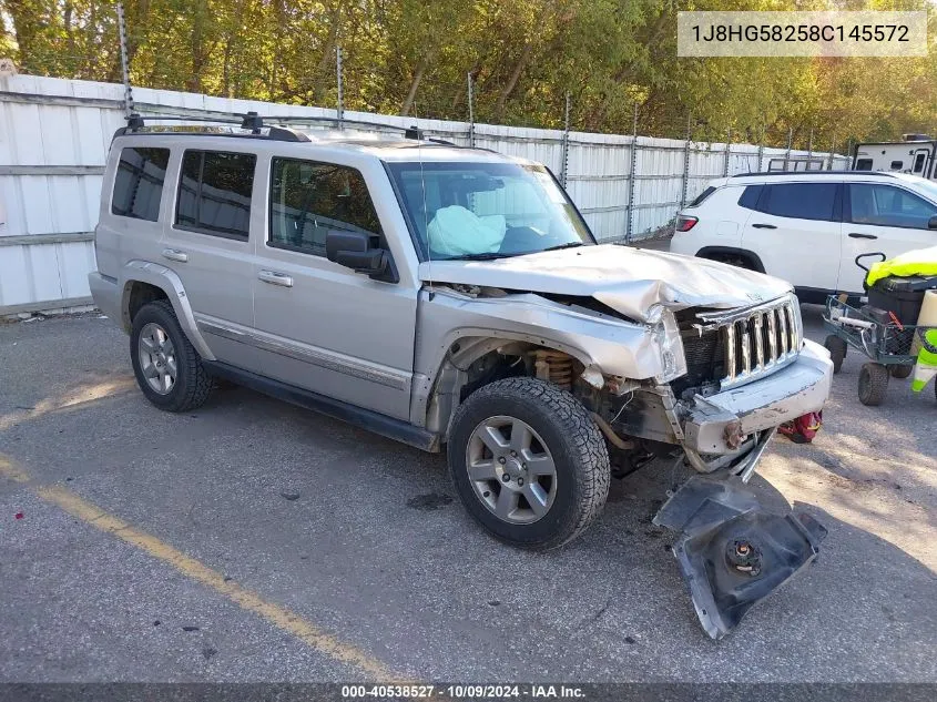 1J8HG58258C145572 2008 Jeep Commander Limited