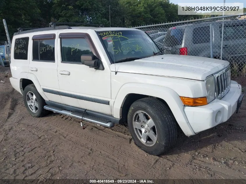 2009 Jeep Commander Sport VIN: 1J8HG48K99C550927 Lot: 40418549