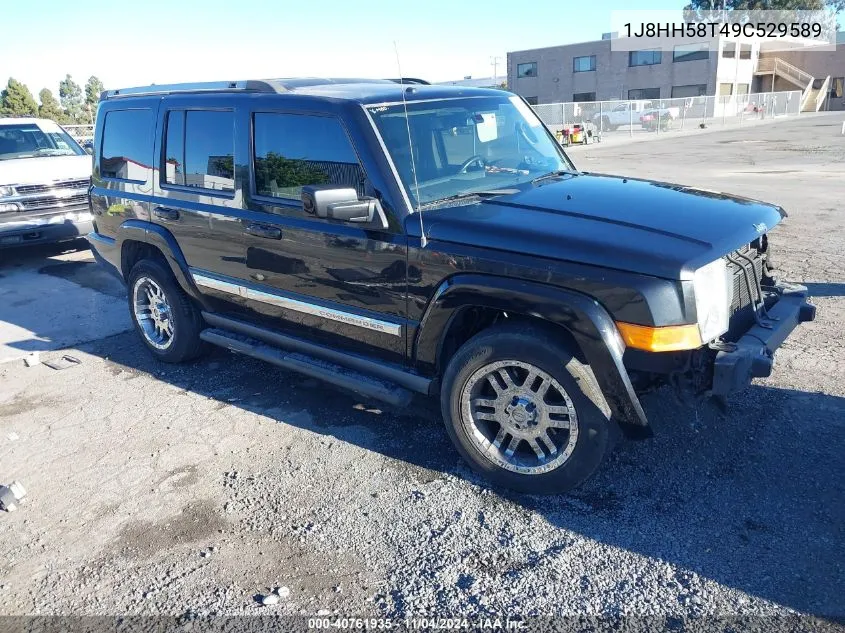 2009 Jeep Commander Limited VIN: 1J8HH58T49C529589 Lot: 40761935