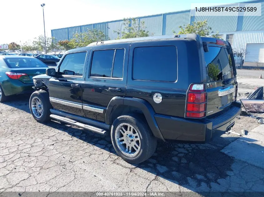 2009 Jeep Commander Limited VIN: 1J8HH58T49C529589 Lot: 40761935