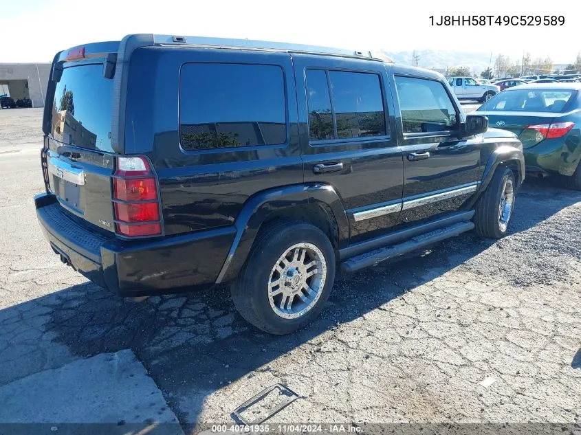 2009 Jeep Commander Limited VIN: 1J8HH58T49C529589 Lot: 40761935