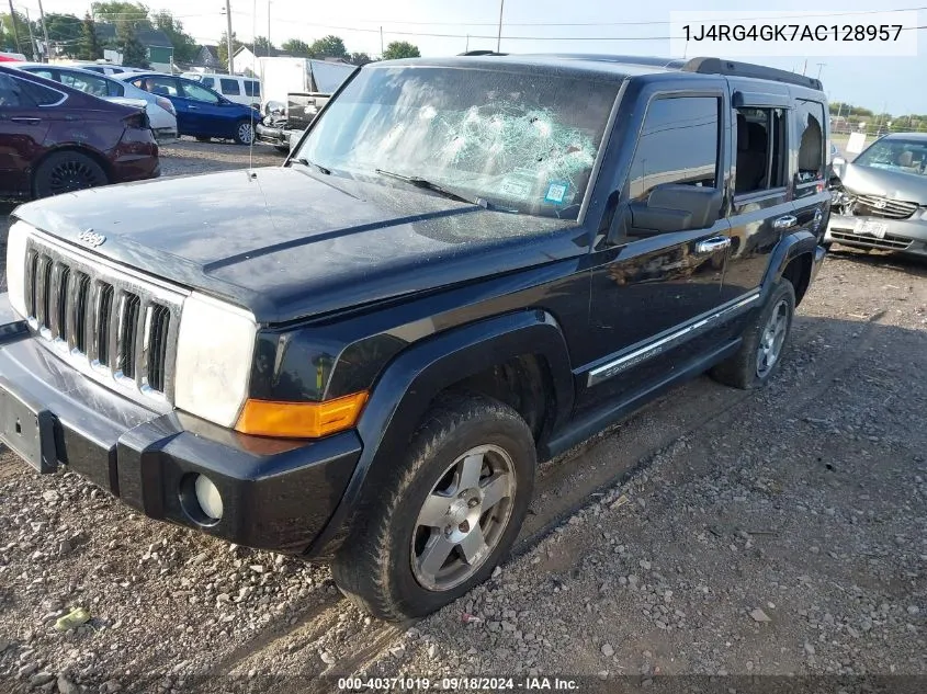 2010 Jeep Commander Sport VIN: 1J4RG4GK7AC128957 Lot: 40371019