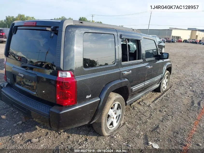 2010 Jeep Commander Sport VIN: 1J4RG4GK7AC128957 Lot: 40371019