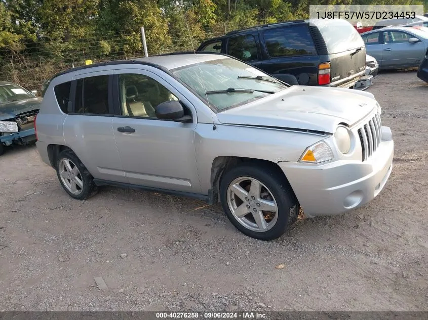 2007 Jeep Compass Limited VIN: 1J8FF57W57D234453 Lot: 40276258