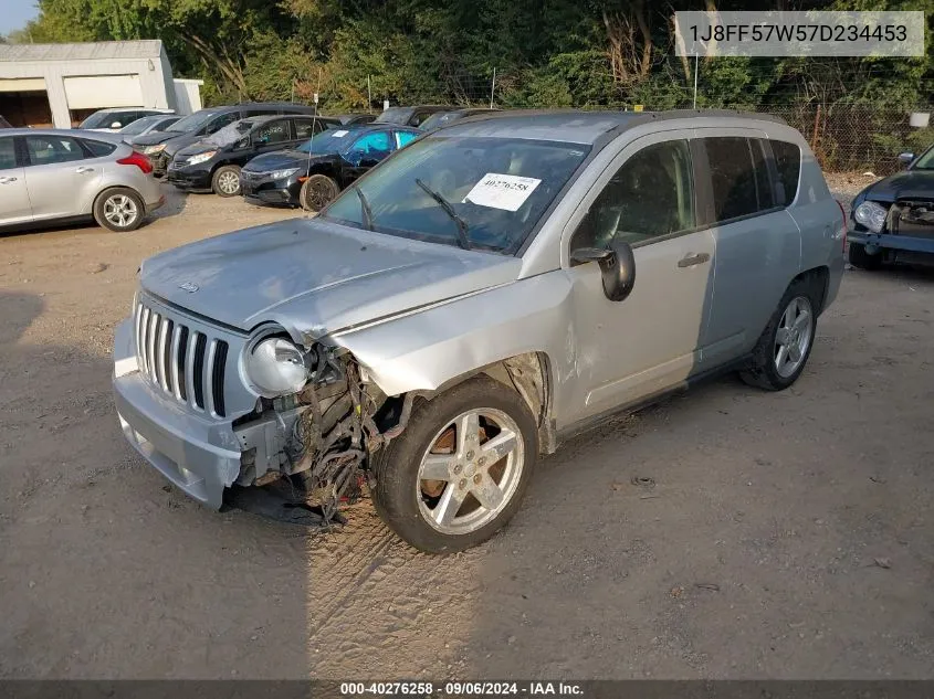 2007 Jeep Compass Limited VIN: 1J8FF57W57D234453 Lot: 40276258