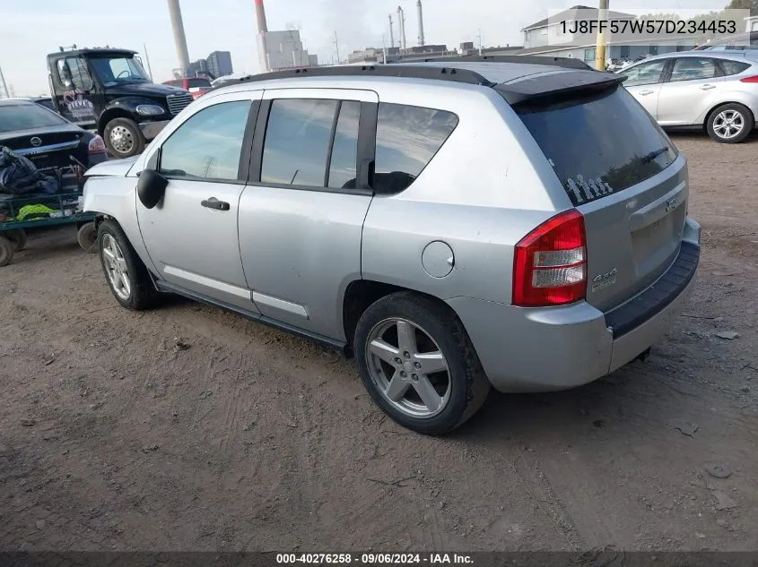 2007 Jeep Compass Limited VIN: 1J8FF57W57D234453 Lot: 40276258