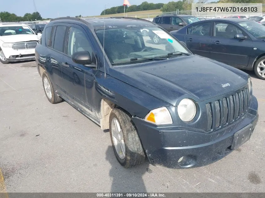 1J8FF47W67D168103 2007 Jeep Compass