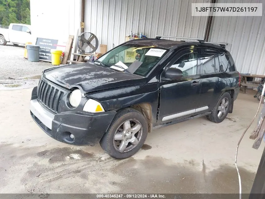 1J8FT57W47D261197 2007 Jeep Compass Limited