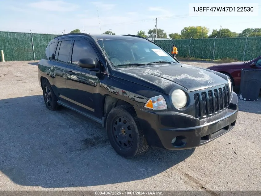 1J8FF47W47D122530 2007 Jeep Compass Sport