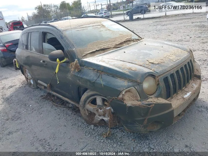 2007 Jeep Compass Limited VIN: 1J8FF57W17D236166 Lot: 40618823