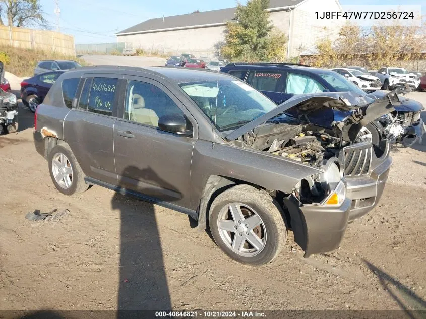 2007 Jeep Compass VIN: 1J8FF47W77D256724 Lot: 40646821