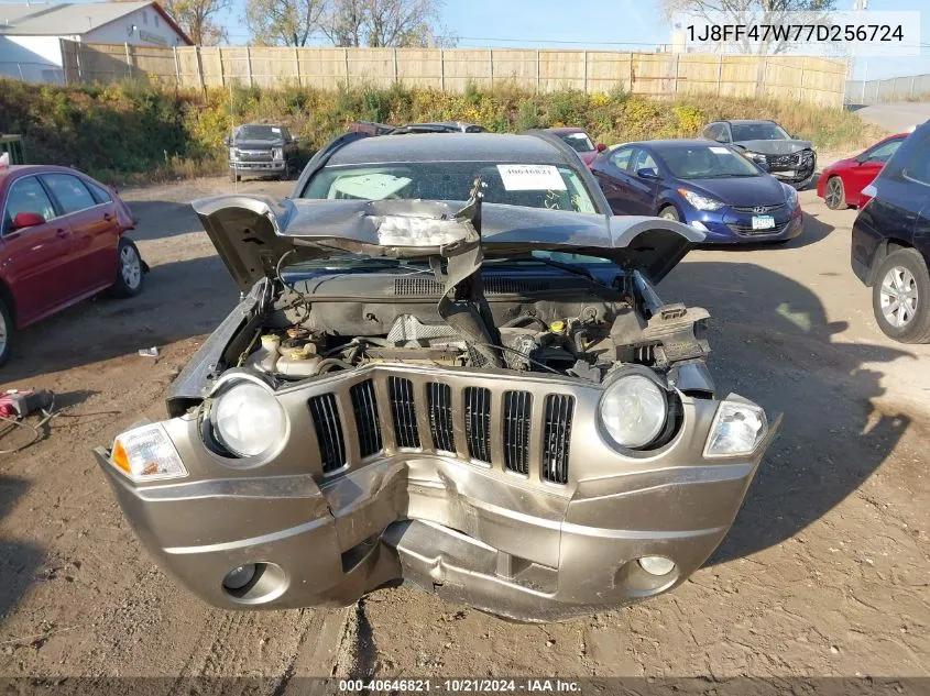 2007 Jeep Compass VIN: 1J8FF47W77D256724 Lot: 40646821