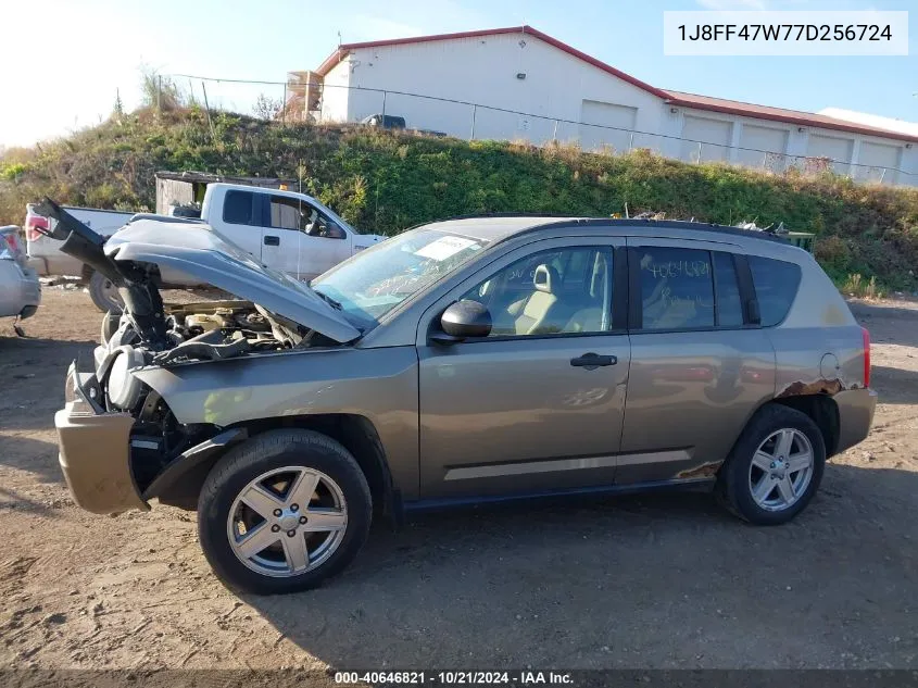 2007 Jeep Compass VIN: 1J8FF47W77D256724 Lot: 40646821