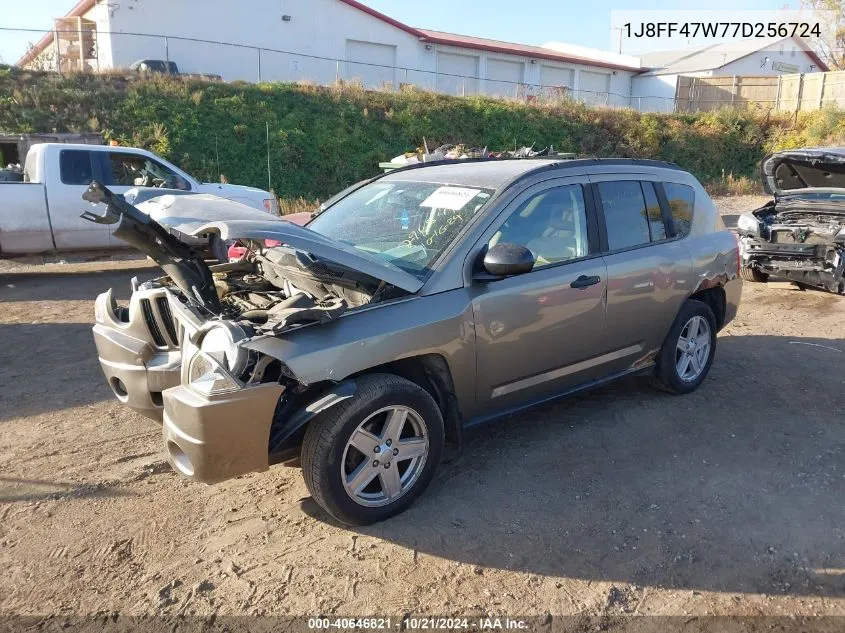 2007 Jeep Compass VIN: 1J8FF47W77D256724 Lot: 40646821