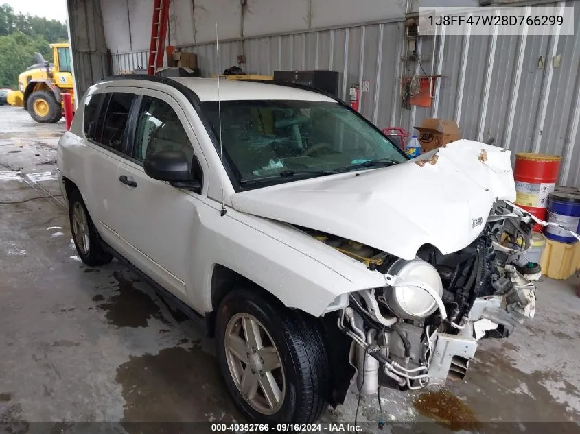 1J8FF47W28D766299 2008 Jeep Compass Sport