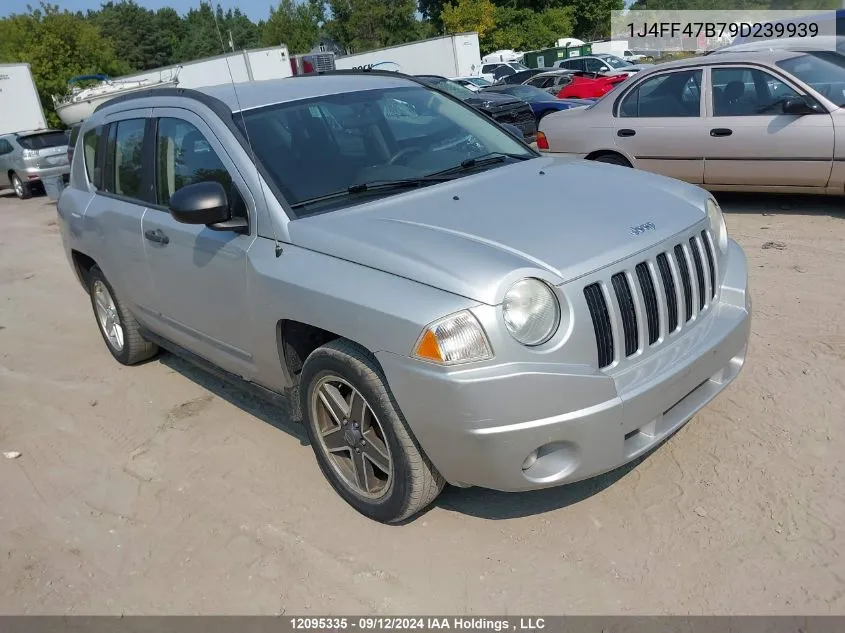 2009 Jeep Compass Rocky Mountain VIN: 1J4FF47B79D239939 Lot: 12095335