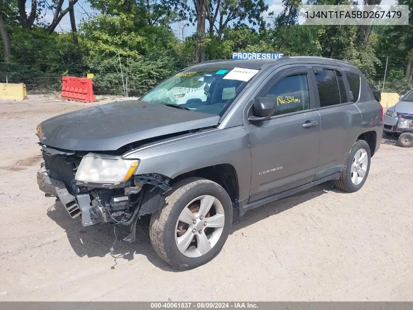 1J4NT1FA5BD267479 2011 Jeep Compass