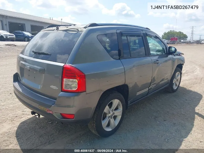 1J4NT1FA5BD267479 2011 Jeep Compass