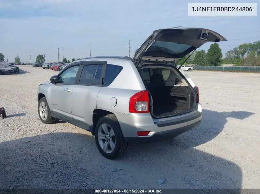 1J4NF1FB0BD244806 2011 Jeep Compass Sport