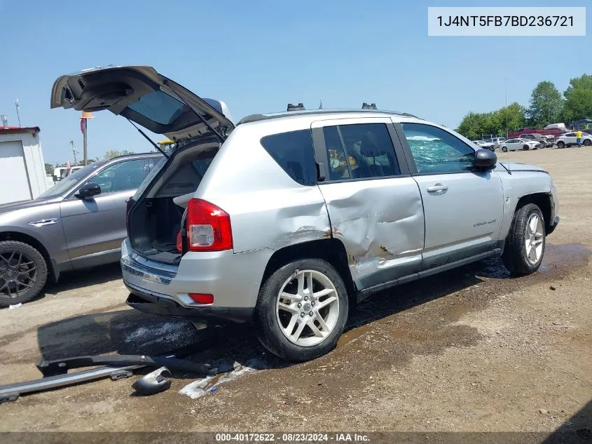 1J4NT5FB7BD236721 2011 Jeep Compass Limited