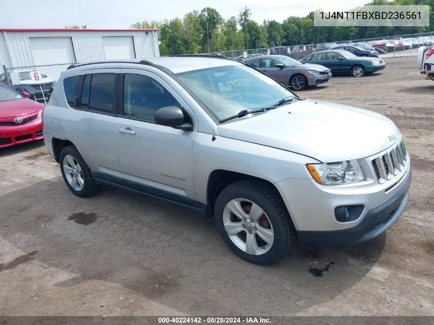 2011 Jeep Compass VIN: 1J4NT1FBXBD236561 Lot: 40224142