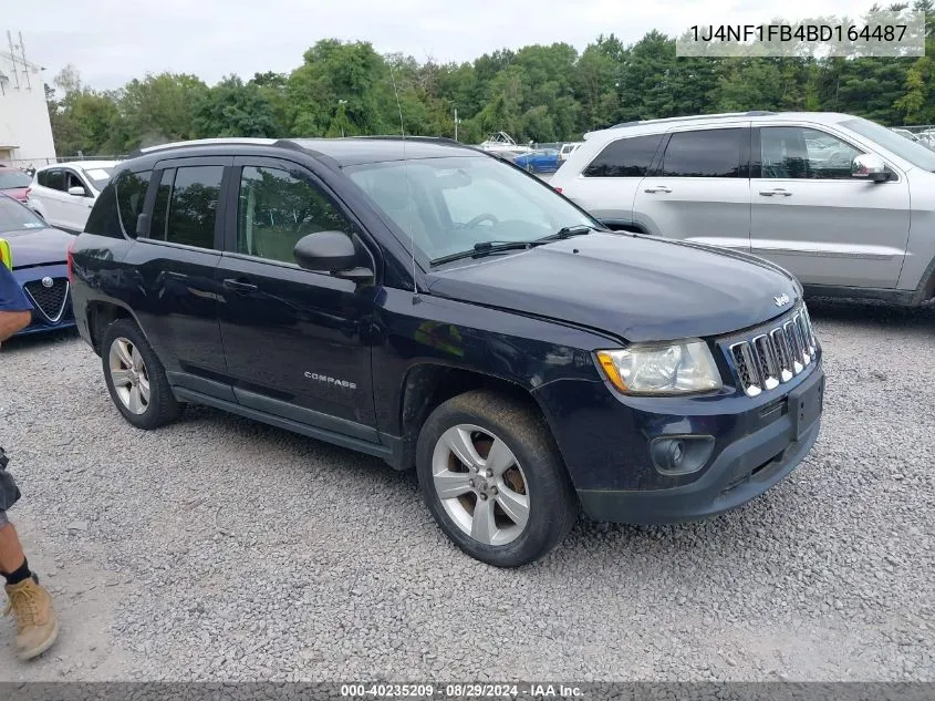 2011 Jeep Compass VIN: 1J4NF1FB4BD164487 Lot: 40235209