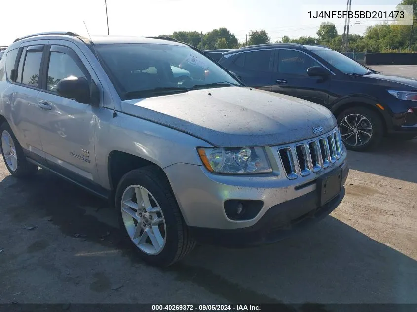 2011 Jeep Compass Limited VIN: 1J4NF5FB5BD201473 Lot: 40269372