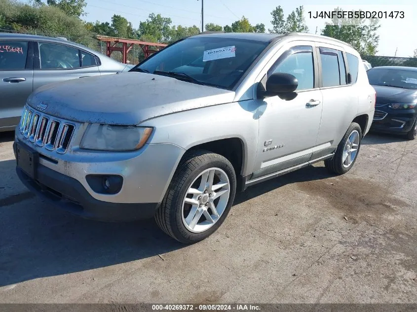 2011 Jeep Compass Limited VIN: 1J4NF5FB5BD201473 Lot: 40269372