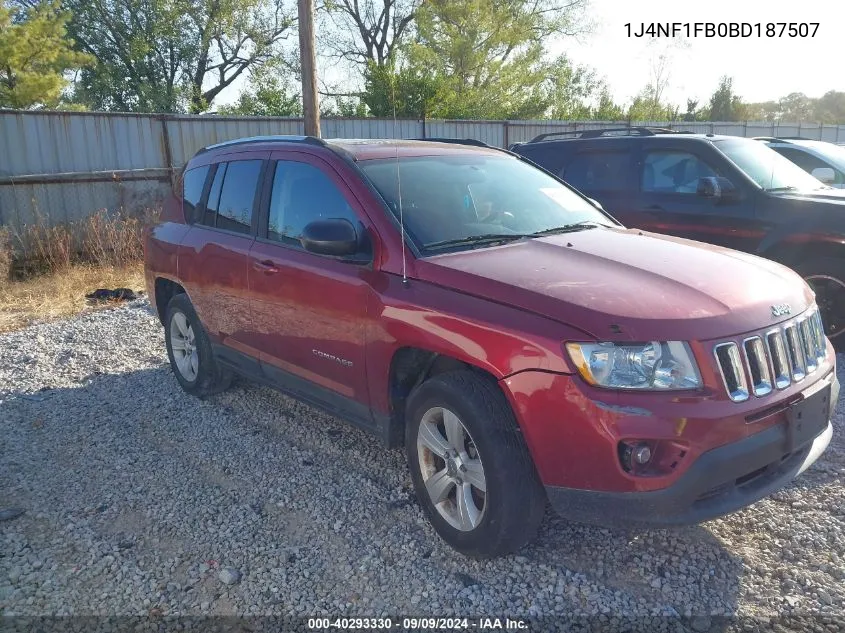 1J4NF1FB0BD187507 2011 Jeep Compass