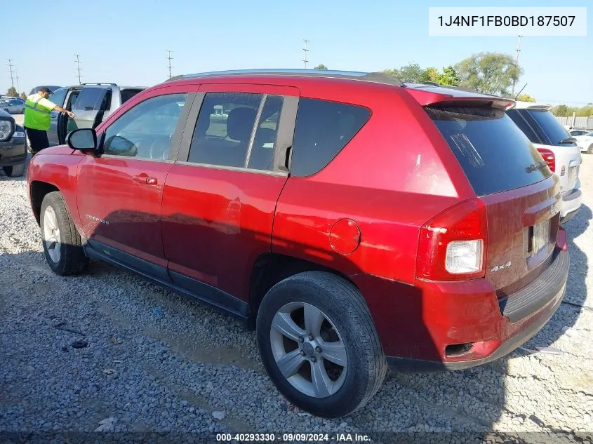 1J4NF1FB0BD187507 2011 Jeep Compass