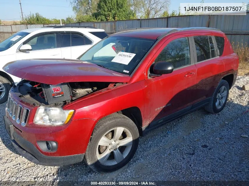 1J4NF1FB0BD187507 2011 Jeep Compass