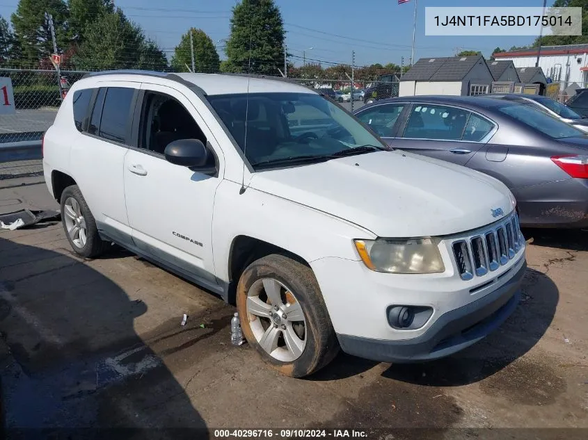 2011 Jeep Compass Sport VIN: 1J4NT1FA5BD175014 Lot: 40296716