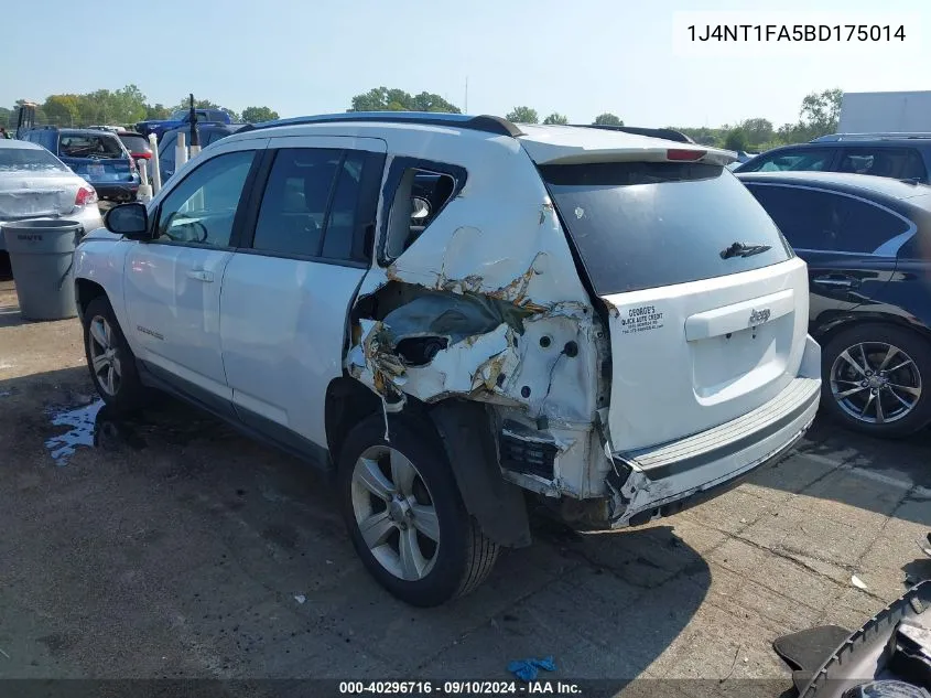 2011 Jeep Compass Sport VIN: 1J4NT1FA5BD175014 Lot: 40296716