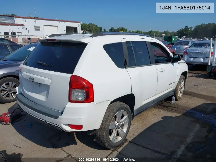 2011 Jeep Compass Sport VIN: 1J4NT1FA5BD175014 Lot: 40296716