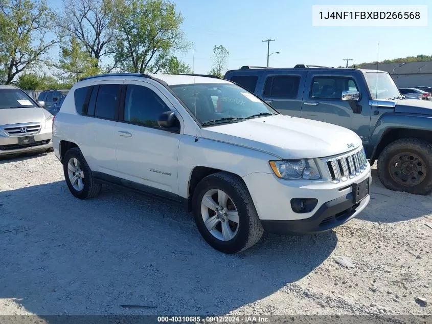 1J4NF1FBXBD266568 2011 Jeep Compass Sport