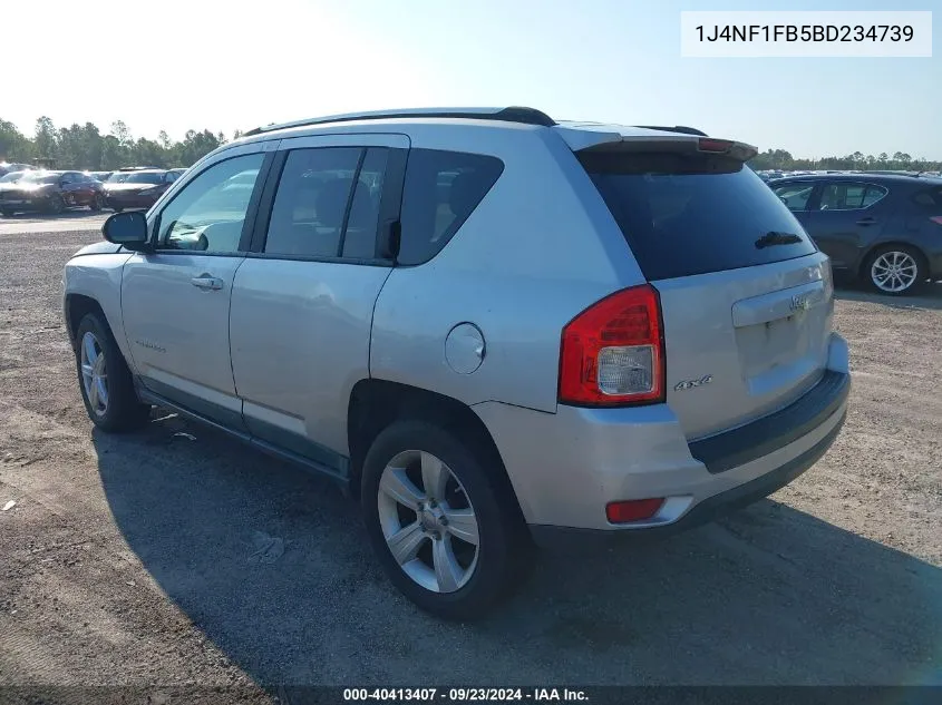 1J4NF1FB5BD234739 2011 Jeep Compass Sport