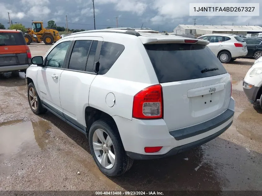 2011 Jeep Compass VIN: 1J4NT1FA4BD267327 Lot: 40413488