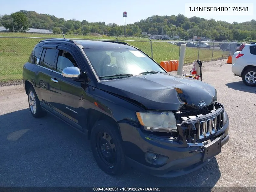 2011 Jeep Compass Limited VIN: 1J4NF5FB4BD176548 Lot: 40482551