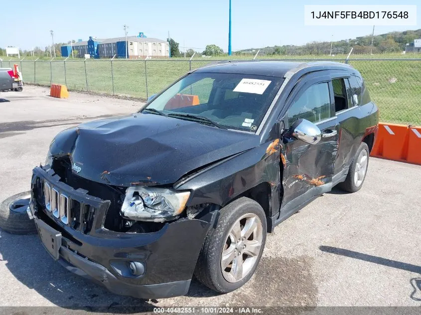 2011 Jeep Compass Limited VIN: 1J4NF5FB4BD176548 Lot: 40482551