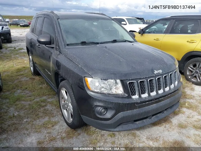 1J4NT5FB9BD137494 2011 Jeep Compass Limited