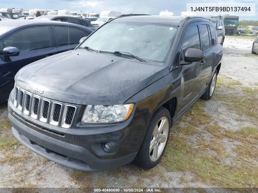 1J4NT5FB9BD137494 2011 Jeep Compass Limited