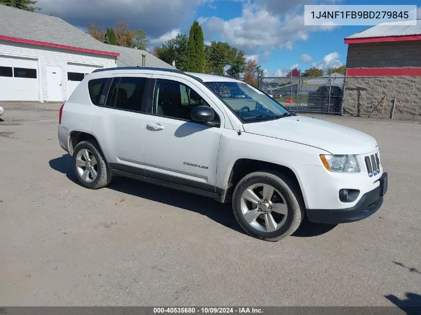 2011 Jeep Compass VIN: 1J4NF1FB9BD279845 Lot: 40535680