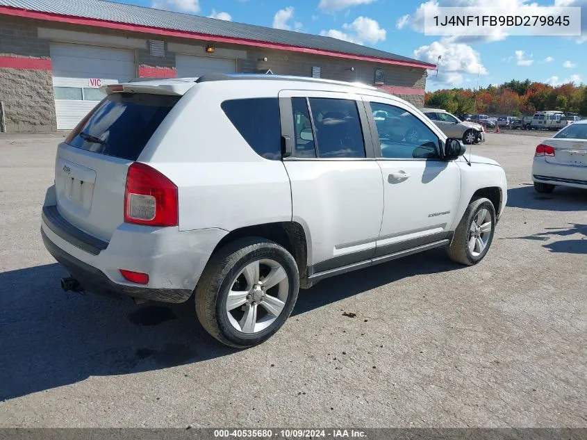 2011 Jeep Compass VIN: 1J4NF1FB9BD279845 Lot: 40535680