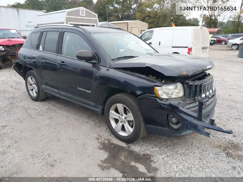 1J4NT1FA7BD165634 2011 Jeep Compass